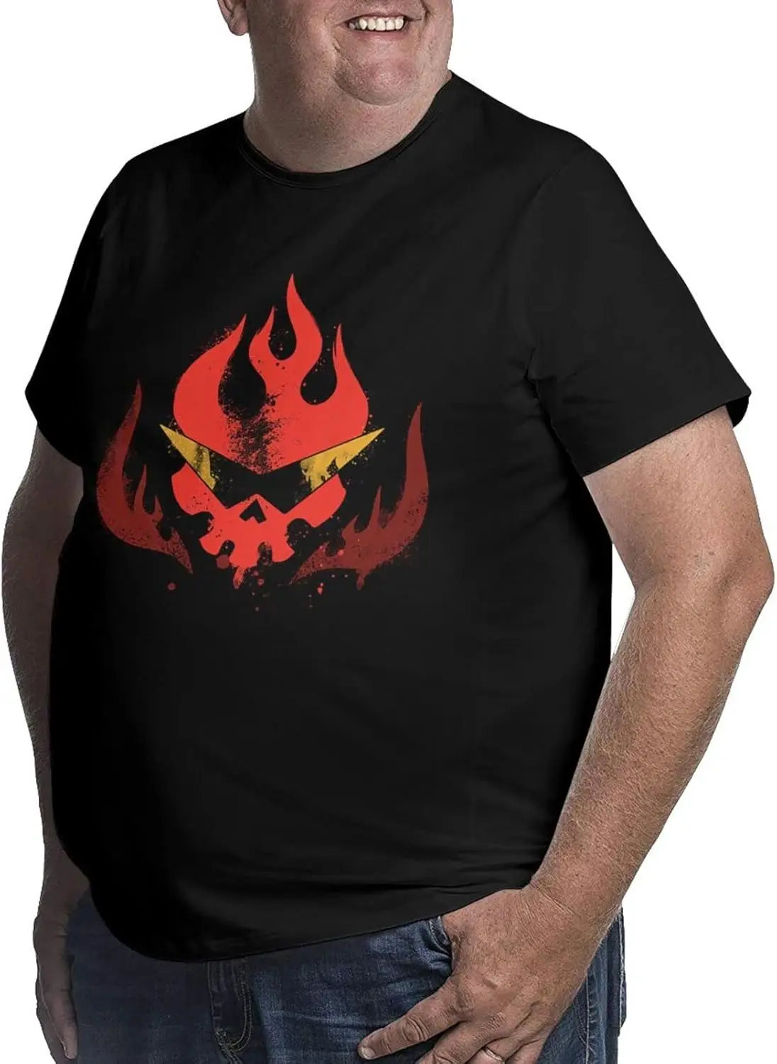 Мужская футболка Gurren Lagann Хлопок