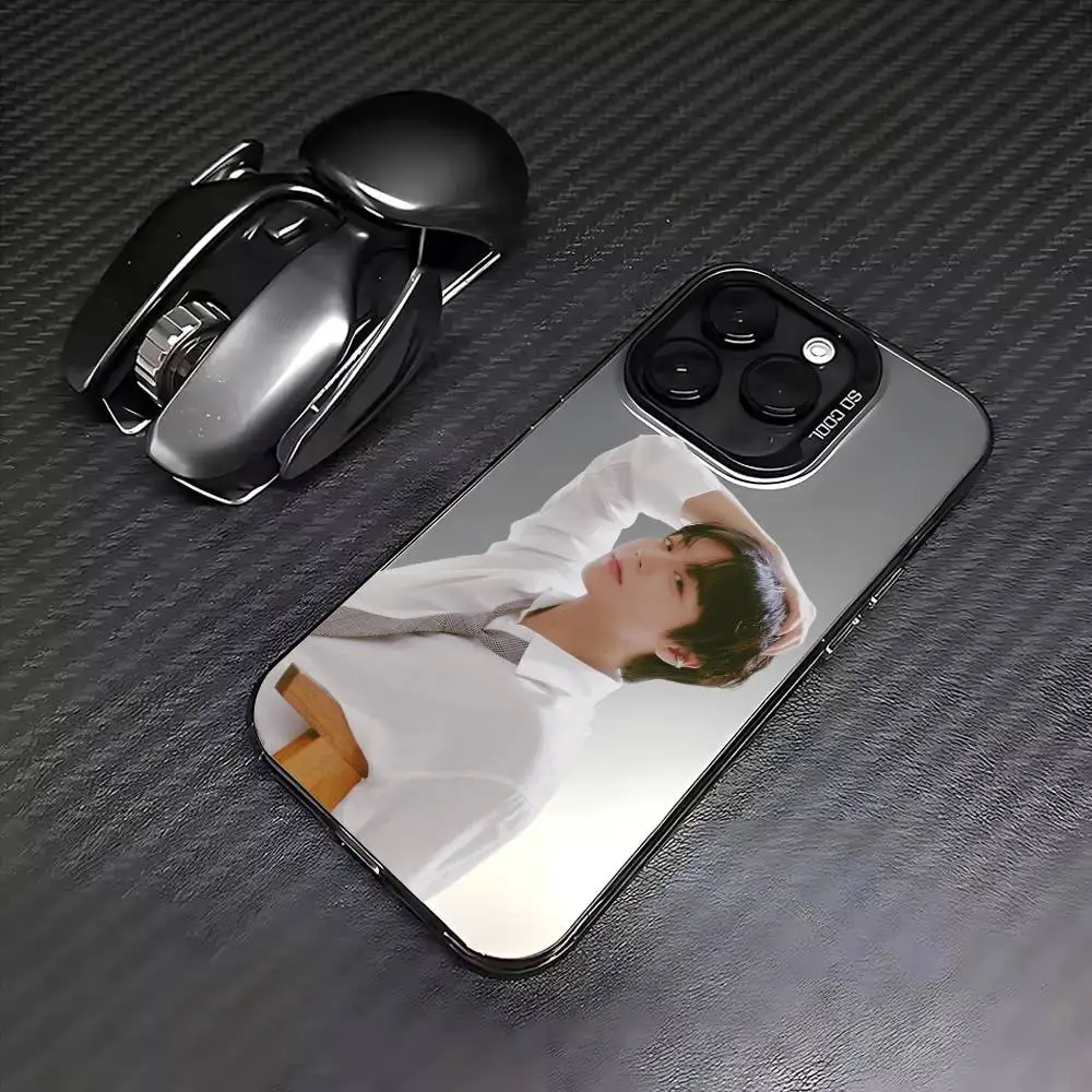 Фото Чехол для телефона P-Park J-Jihoon W-Weak H-Hero Colorful Silver Back для iPhone 17 16 15 14 13 12 11 Plus Pro Max Plus №5