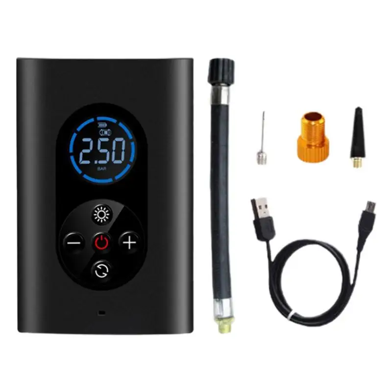 

Автомобильный воздушный насос, беспроводной портативный смарт-насос для шин, 60 Вт