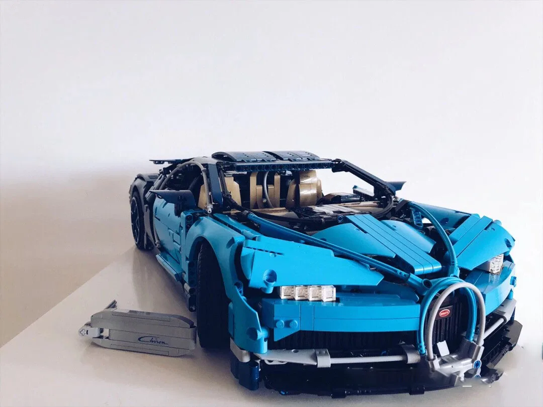

4031 шт., супер гоночный автомобиль, модель 1:8, статические строительные блоки, набор кирпичей, детские игрушки для мальчиков, рождественский п...