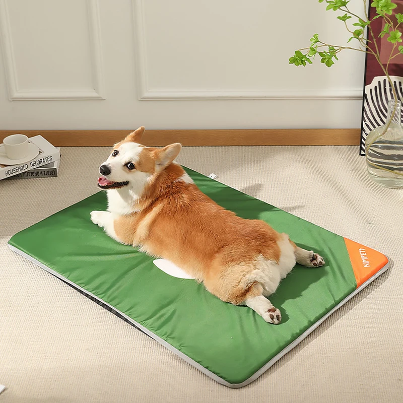 

Washable Pet Dog Bed Sleeping Mat Breathable Sofa Beds for Medium Cats Dogs Calming Kennel Warm Bed Soft Cooling Pad Pet Items