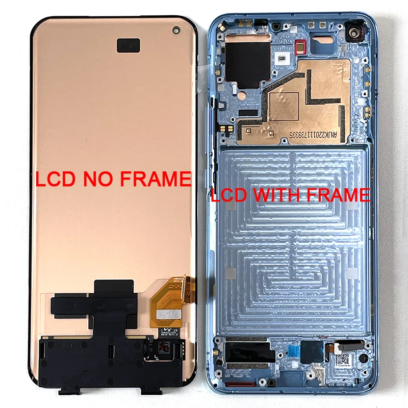 

6.81 AMOLED Original For Xiaomi 11 Mi11 LCD Display Screen Frame Touch Panel Digitizer For Xiaomi MI 11 Display