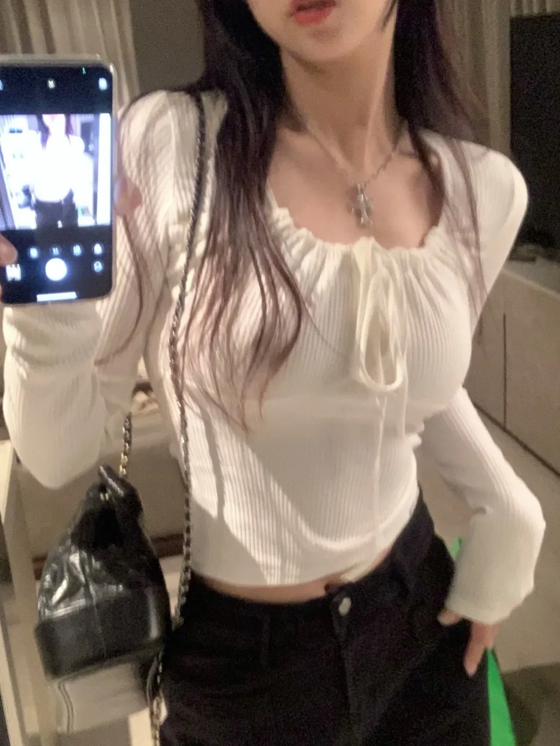 Женские футболки Y2K из полиэстера и хлопка