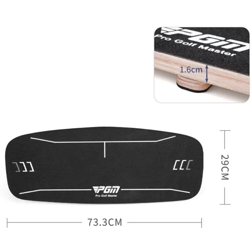 PGM Golf Swing Center of Gravity Transfer Plate Улучшает баланс и стабилизацию для начинающих, повышает скорость качелей HL011 (art.: 3920cd337ec13) - 3920cd337ec13