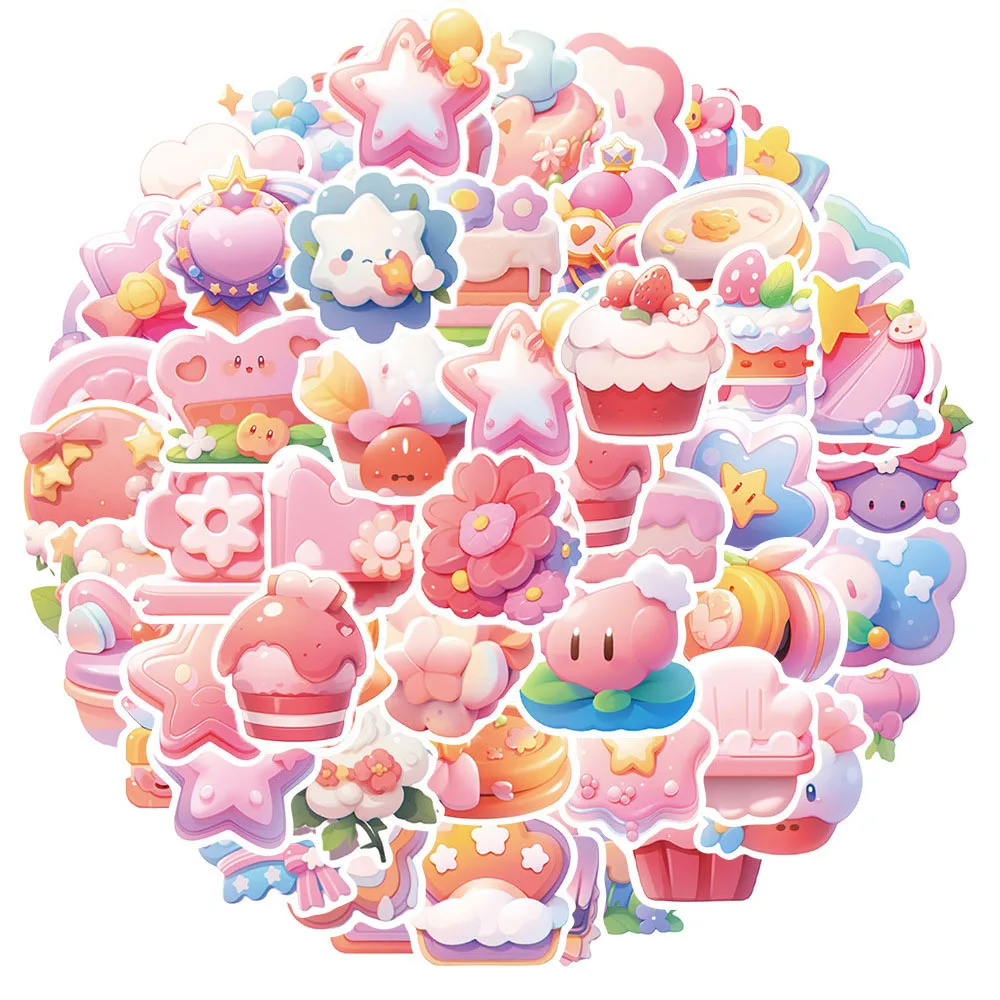 

10/56Pcs Cartoon Cute 3D Icon Girl Varied Graffiti Stickers Notebook Helmet Laptop Travel Luggage Scrapbooking DIY Comics Gifts