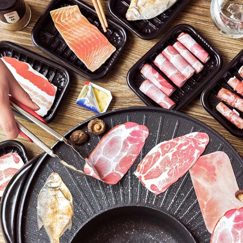 

Kawaii Новинка Забавные блокноты для записей с рыбой/мясом Симпатичные клейкие заметки для еды планировщик бумажные стикеры для заметок школьные принадлежности Канцтовары подарок