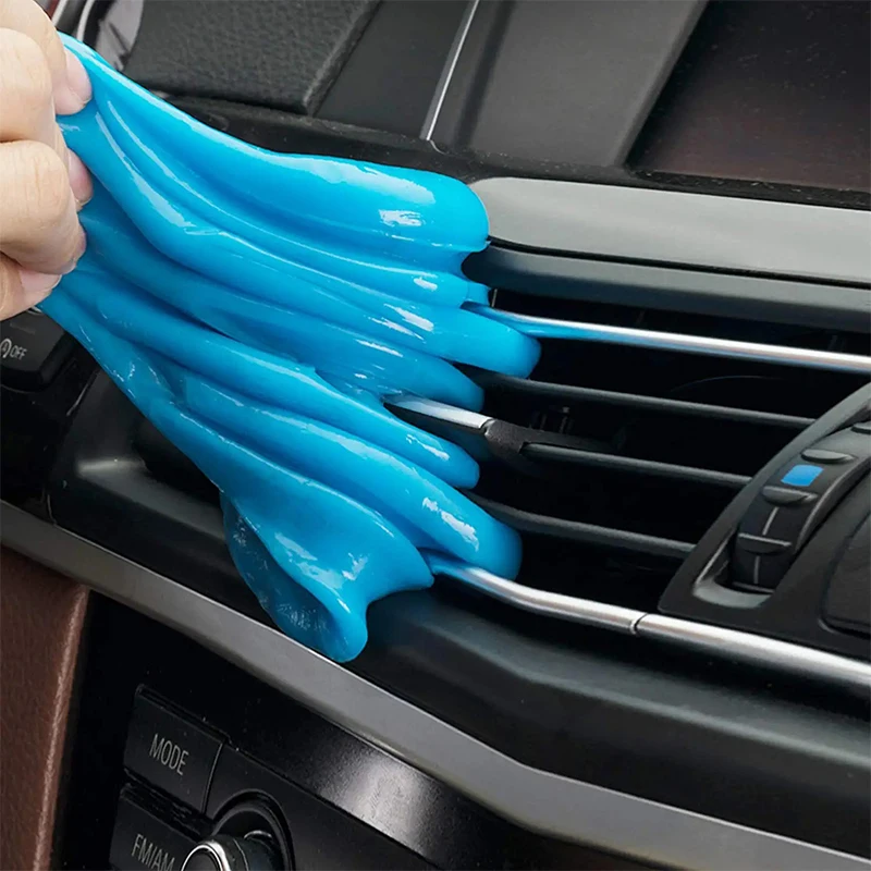 Car Wash Interior Car Cleaning Gel Slime For Cleaning Machine Auto Vent Magic Dust Remover Glue  Dirt Cleaner Cleaning Slime