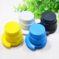 creative stationery environmental protection needle less stapler nail less stapler office and school supplies solid color