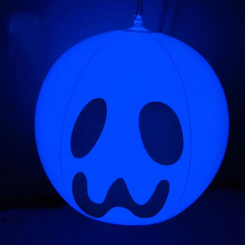 

Halloween LED Glowing Balloons Horror Ghost Pumpkin Latex Ballon Halloween Party Decorations For Home Indoor Outdoor