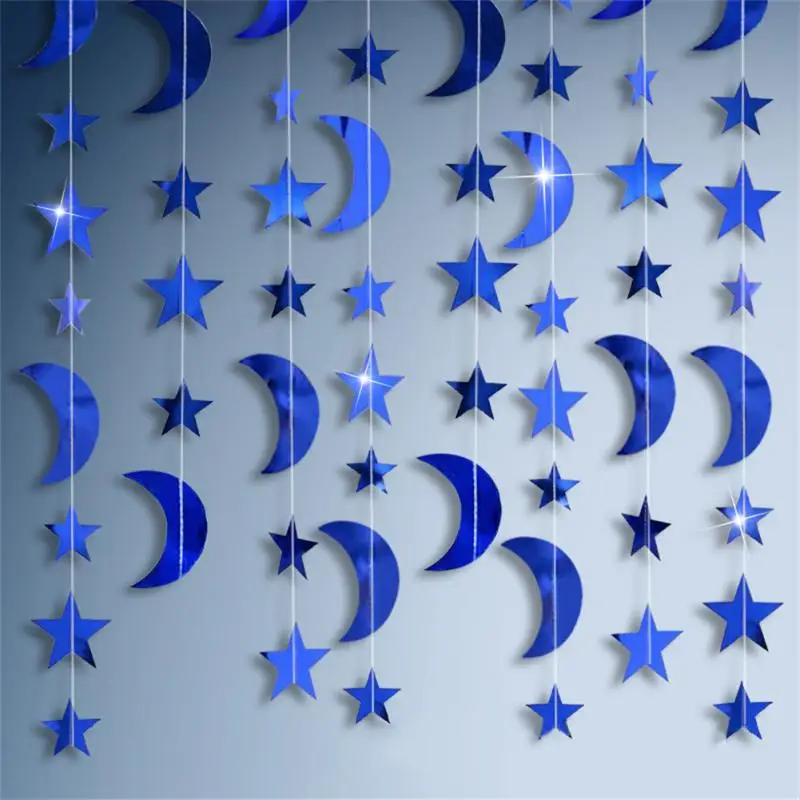 

Flash Dazzling Sparkle Birthday Decorations Atmosphere Wreath Banners Sequin Ribbon Rain Decoration Mirror Reflective Design