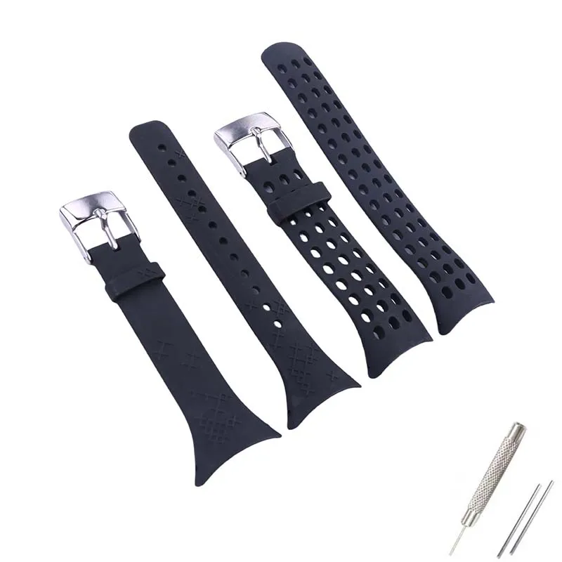 Фото Watch accessories belt buckle silicone watch band Compatible for SUUNTO M series M1 M2 M4 M5 sports waterproof rubber strap №5