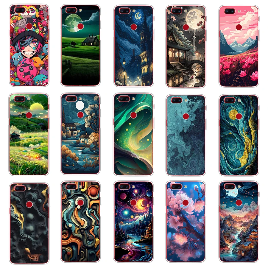 2 для oneplus 5/5t/9rt/6T/7 чехол TPU Мягкий силиконовый защитный