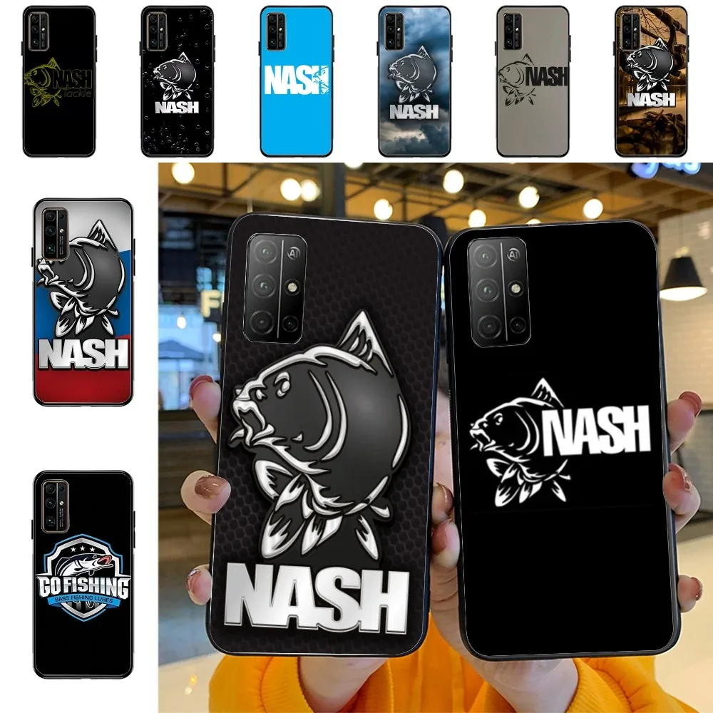 N-Nash Fishing Logo Phone Case For Huawei Honor 10 lite 9 20 7A 9X 30 50 60 70 pro plus Soft Silicone Cover