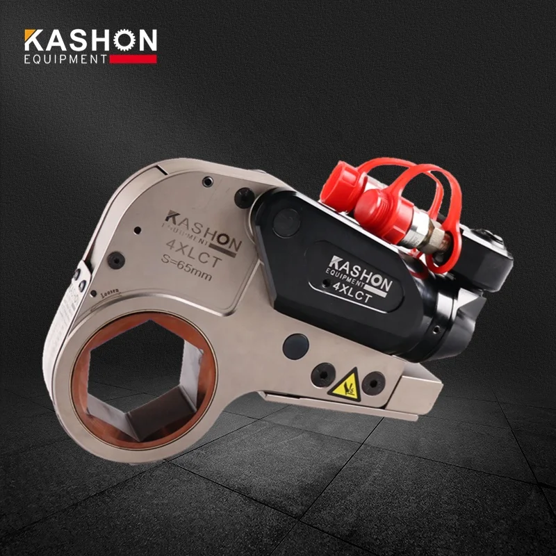 

Low profile cassette hydraulic torque wrench interchange with Hytorc's