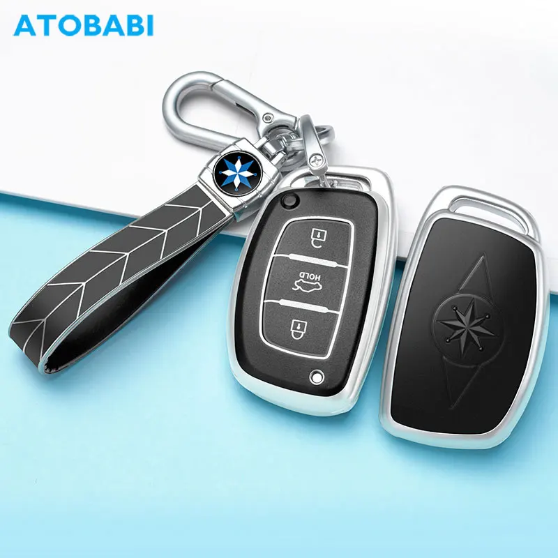 New TPU Car Key Case Smart Keyless Remote Control Cover Keychain For Hyundai Tucson Elantra ix35 i40 Sonata Ioniq Accent Creata