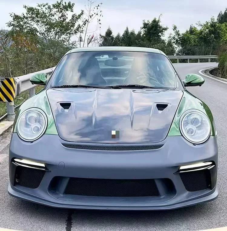 Комплект кузова Gt3 для Porsche 911 997 обновленный комплект переднего бампера