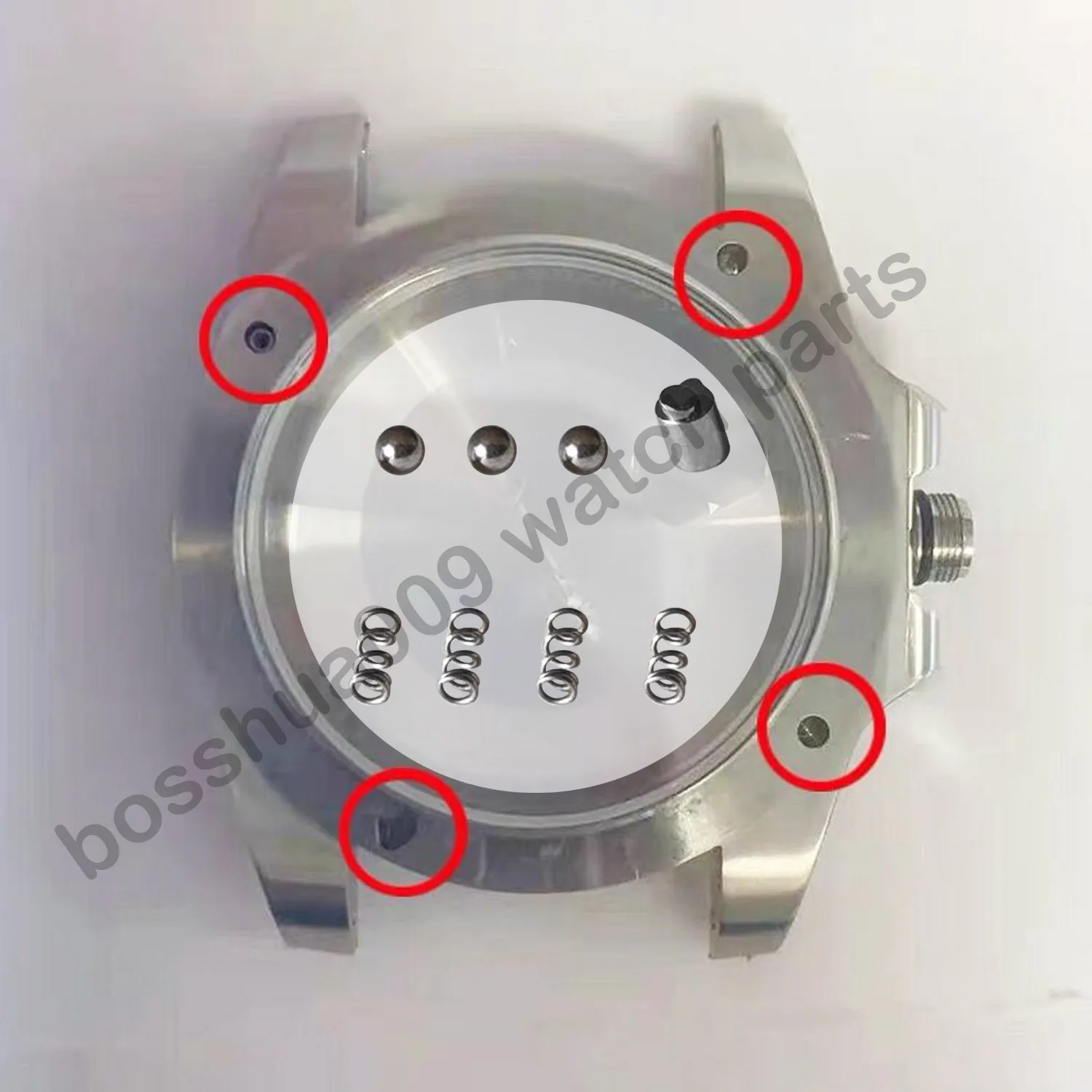 Watch Bezel Inner Case Click Spring springs toper set Steel Ball Tips For RLX SUB Submariner 116610