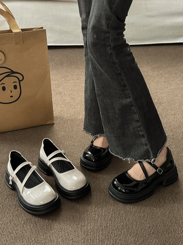 

Женская обувь на платформе, женская обувь с круглым носком, модные оксфорды, повседневные кроссовки, сабо, платье 2023, удобная летняя обувь