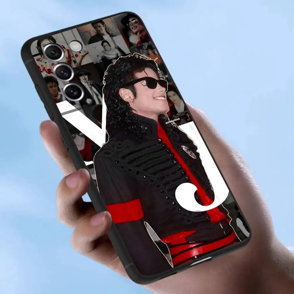 Чехол Michael Jackson для Samsung Galaxy Case S25 S23 S22 S21 S30 S20 S10 Ultra Plus FE Мягкий чехол из ТПУ (art.: 3920d478581e2) - 3920d478581e2