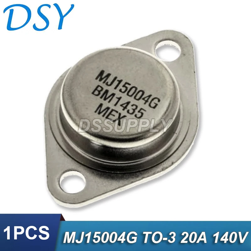 1 шт. MJ15004G MJ15004 TO-3 20A 140V кремниевый силовой транзистор