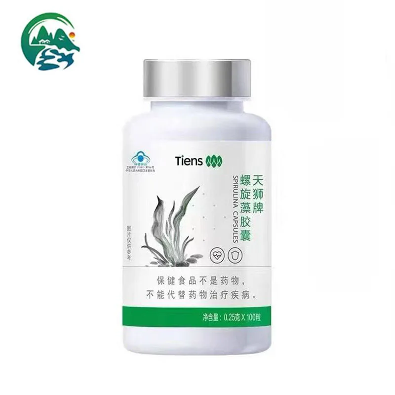

Tiens Tianshi 3 bottles Spirulina capsule spirulina powder tiens products spirulina in capsules health and wellness supplements