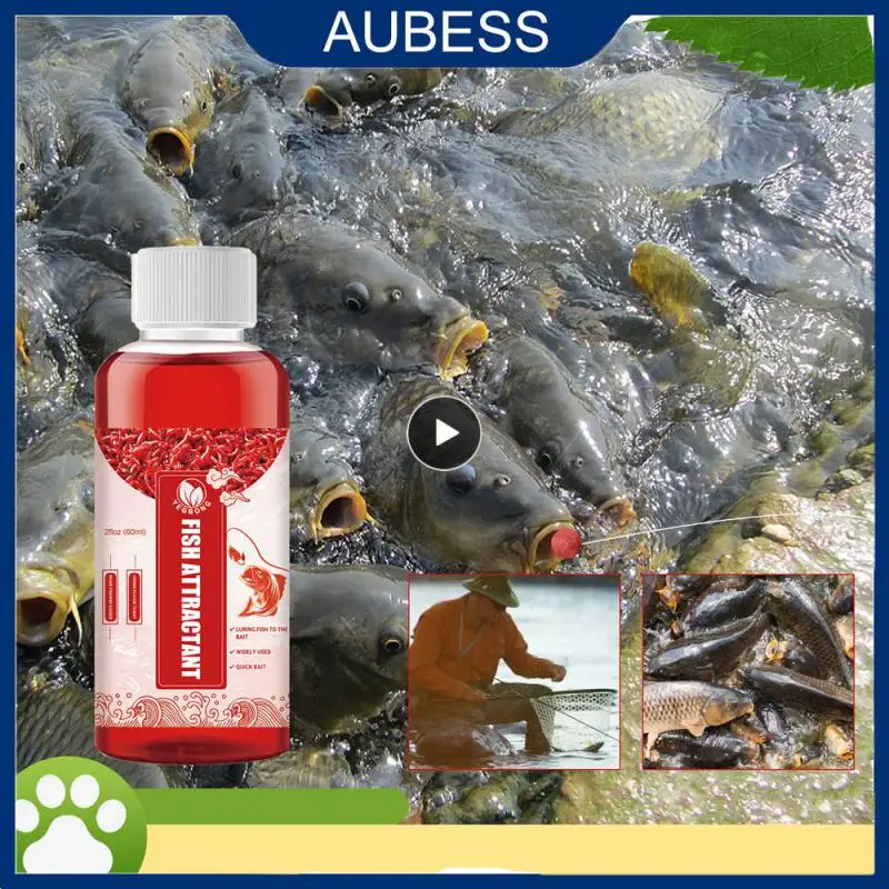 

Persistent Effects Red Insect Liquid Packaging Size 9 3.2cm Fish Bait Additives Portable And Lightweight Attractant