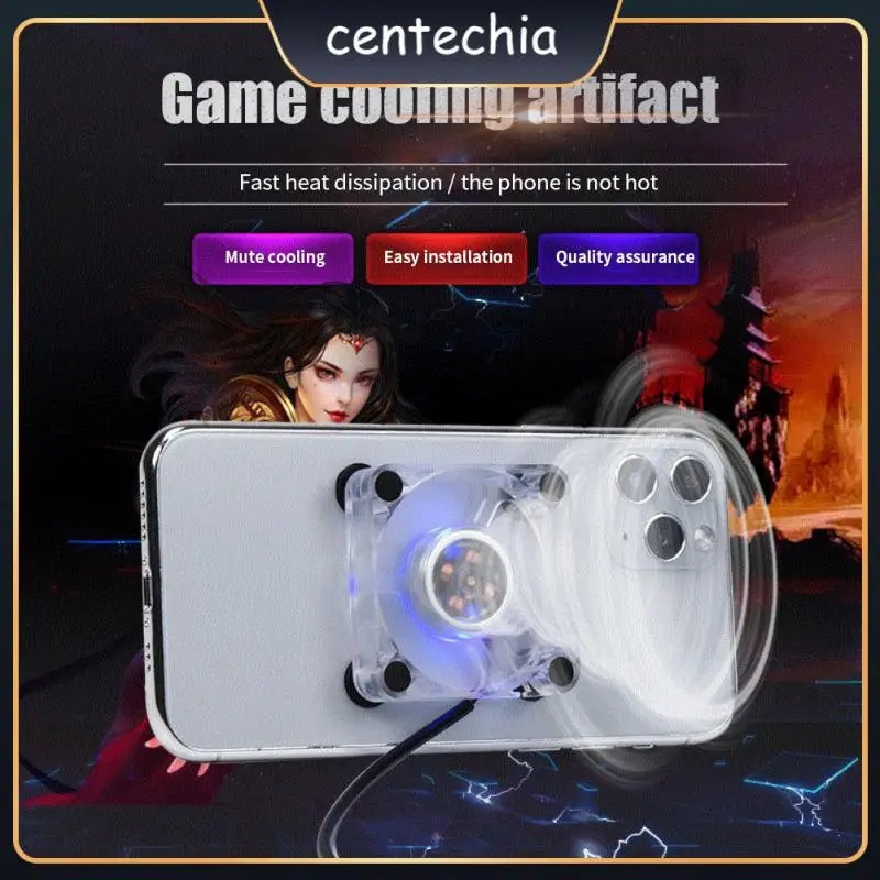 

Portable Mini Mobile Phone Cooling Fan Radiator Cooling Artifact For Iphone/xiaomi/samsung Usb Charging Cooling Game Cooler