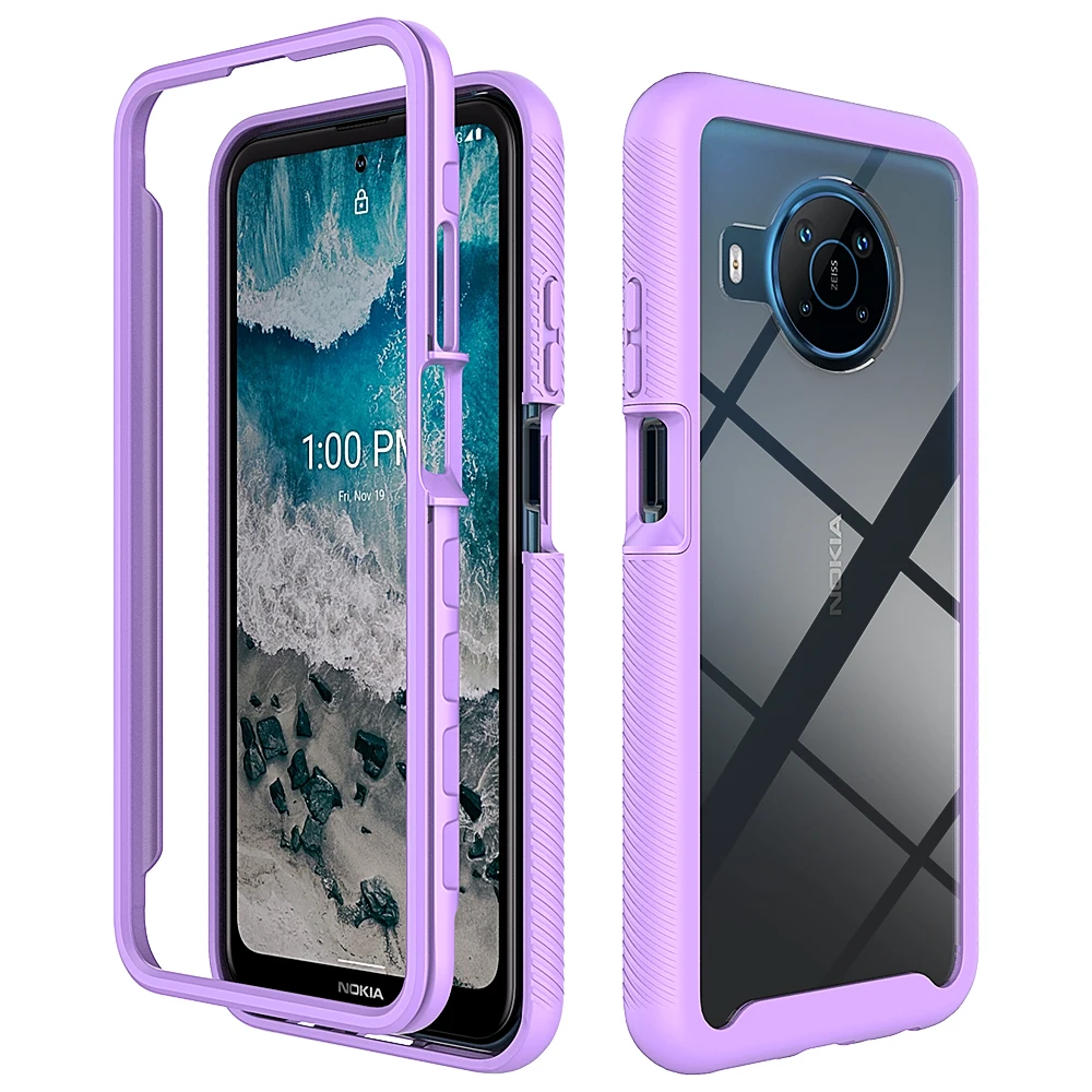 

for Nokia X100 Phone Case: Protection Shockproof Rugged Phone Cover Clear Back Phone Cases Design for Nokia X100