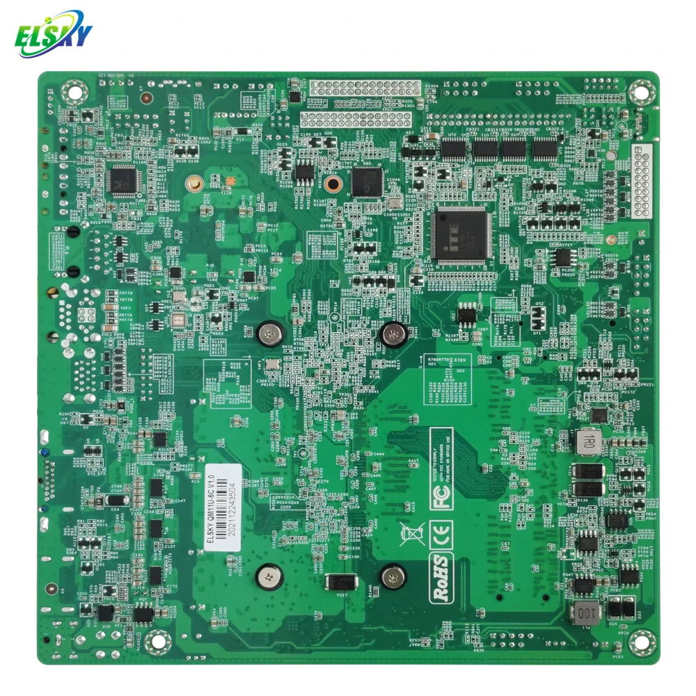 Фото Новая материнская плата ELSKY QM11U 11-го поколения с процессором Tiger Lake I3-1115G4E, X86, Linux, встраиваемая, тонкая, Mini-ITX №5