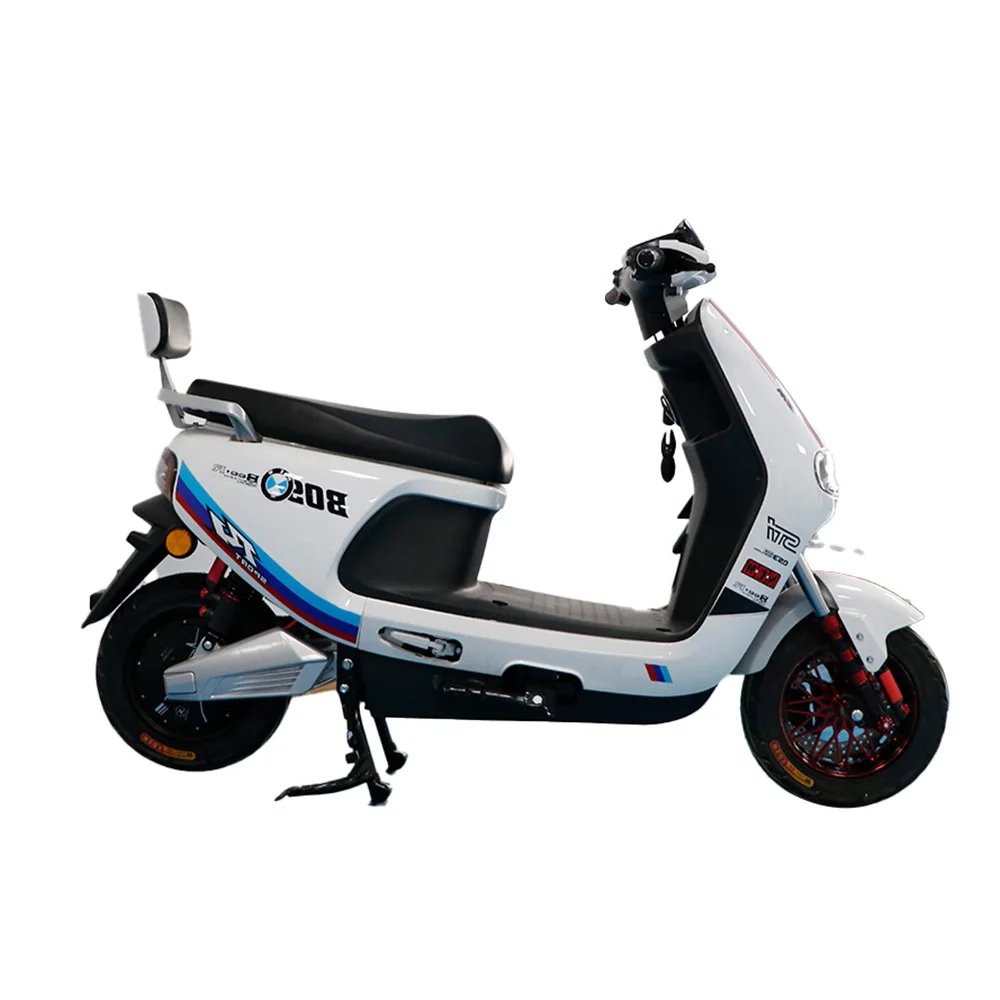 

72V32Ah Electric Adult Motorcycle 1500W Moped Scooter With Front And Rear Disc Brakes Widened Vacuum Tire