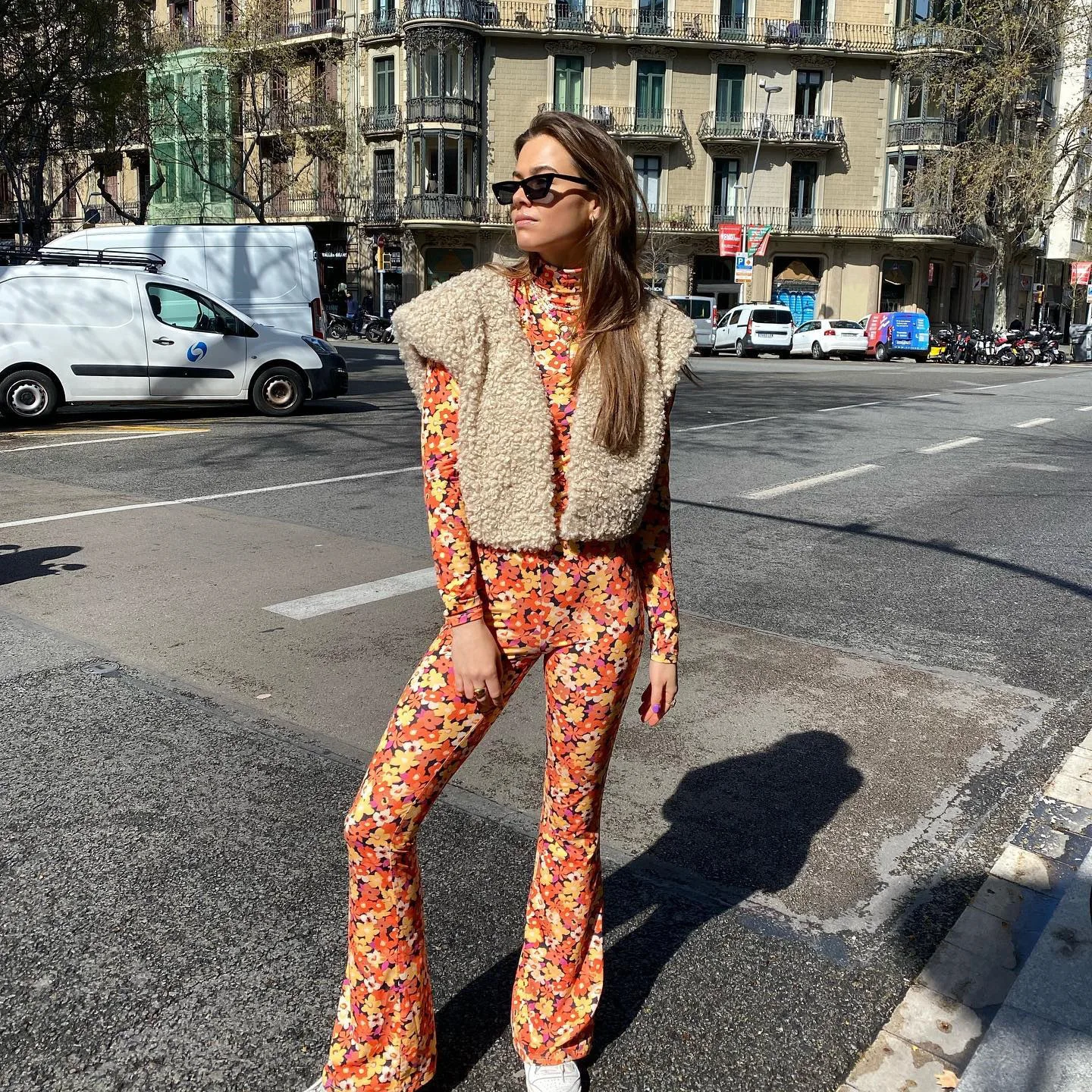 Personalized Fashionable Lambswool Fashion Autumn Models Short Vest Women with Warm Cardigan Short Jacket