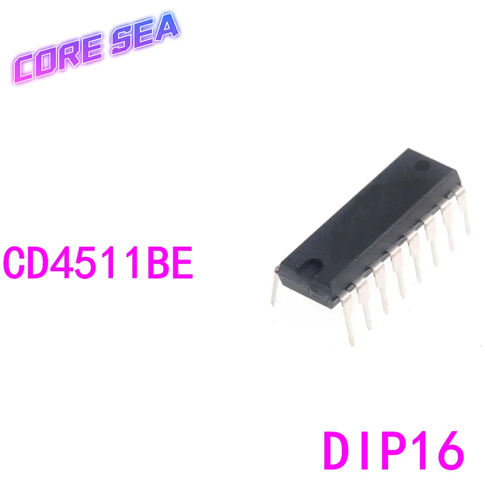 

10 шт., встроенный чип CD4511BE
