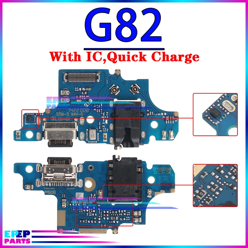 Usb Charger Port Jack Dock Connector Flex for Mototrola MOTO G31 G41 G51 G71 G71S G22 G42 G52 G62 G72 G82 Charging Board Module images - 6