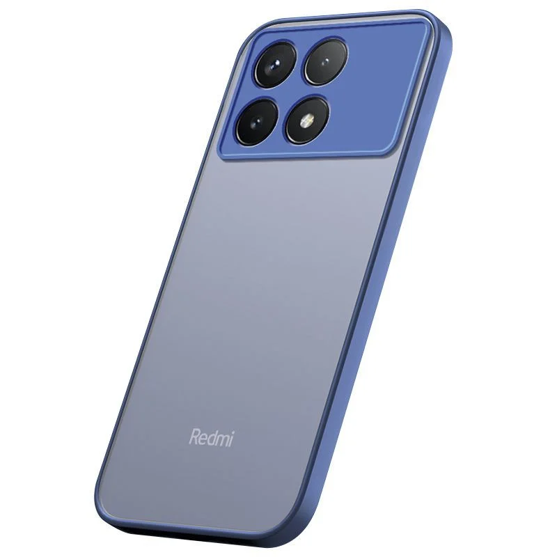 Чехол Funda для Xiaomi POCO X6 Pro 5G Роскошный Матовый Прозрачный чехол телефона Redmi Note 12 4G 11