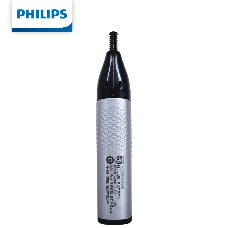 Фото Электрический триммер для носа Philips NT5600, портативный, автоматический, для удаления волос в носу, бровях и ушах, безболезненный. №5