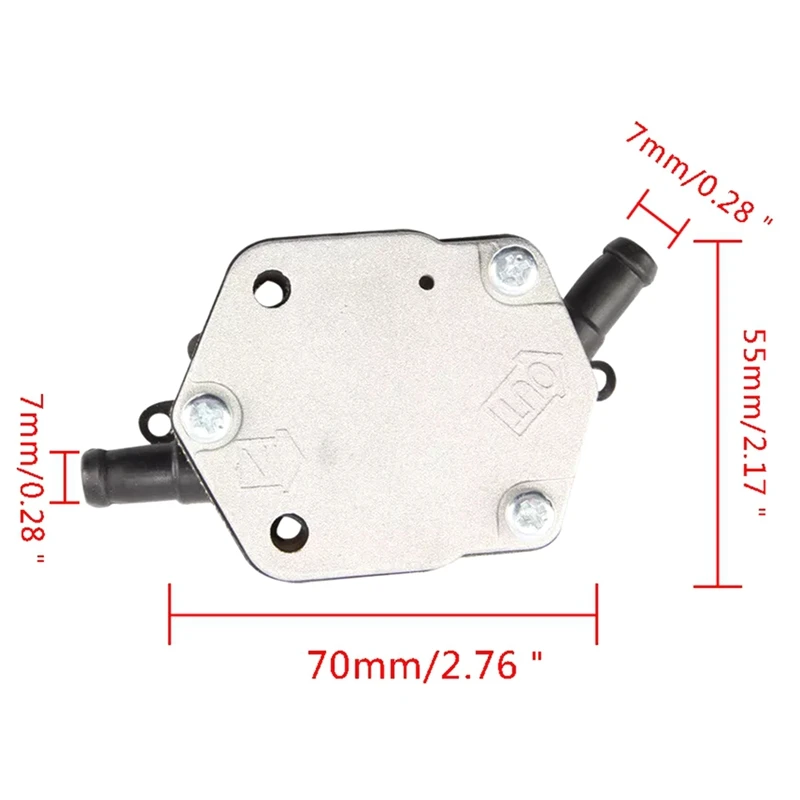 Топливный насос для подвесного 2-тактного двигателя Yamaha 6E5-24410-04-00 6E5-24410-10-00 115-300HP