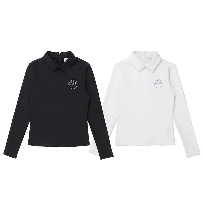 

Women's Golf Long Sleeve Bottoming Shirt Embroidery Polo Shirt Quick Drying T-shirt Top Clothing