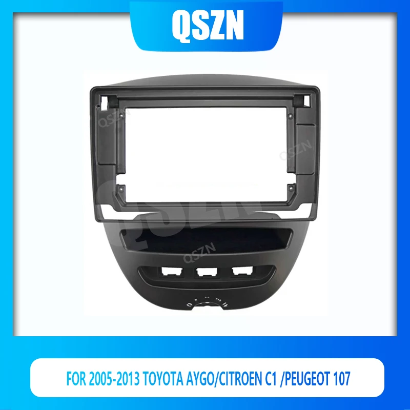 

2 Din Car radio DVD Installation Fascias Panel For 2005-2013 TOYOTA AYGO/Citroen C1/Peugeot 107 Audio Dash Fit Panel Dash Trim