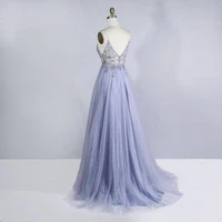 2022 beaded crystal prom dresses long sexy backless evening gown party wear off the shoulder tulle skirt %d9%81%d8%b3%d8%a7%d8%aa%d9%8a%d9%86 %d8%a7%d9%84%d8%b3%d9%87%d8%b1%d8%a9
