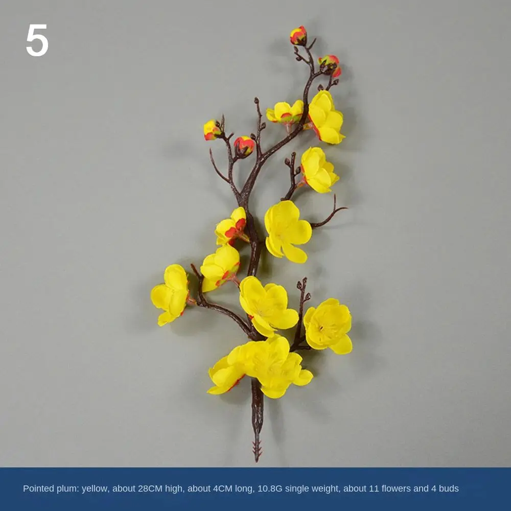 

Искусственные красные цветы сливы 28/24 см