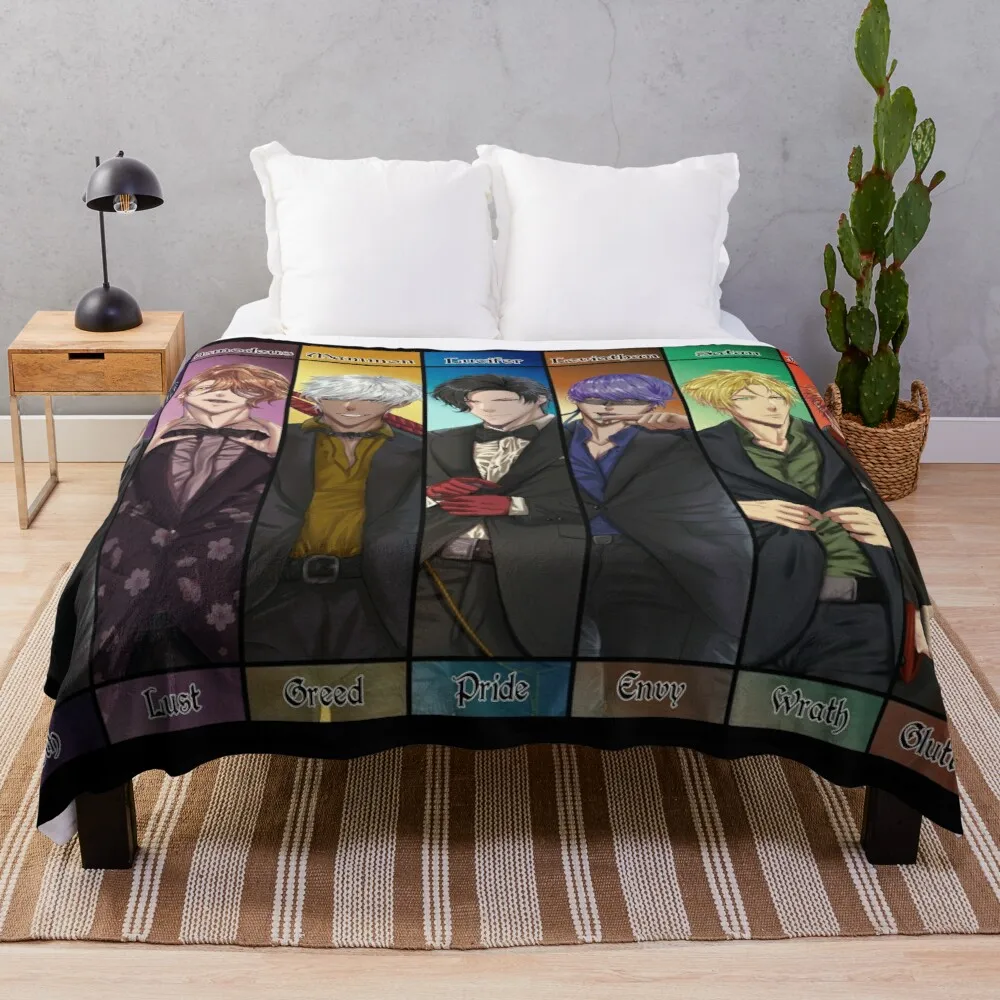 

obey me Throw Blanket Large Blanket