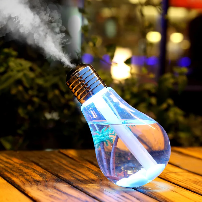 

Красочный увлажнитель воздуха с лампочками, автомобильный распылитель воды, миниатюрный увлажнитель с питанием от USB, домашний увлажнитель...