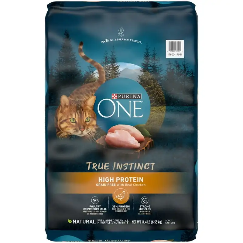 

True Instinct Dry Cat Food Chicken, Grain-Free, 14.4 lb Bag