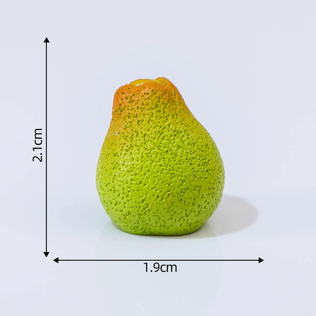 

Статуэтки, миниатюрные милые имитация фруктов, ремесленные микропейзажные украшения для дома, декор комнаты, аксессуары «сделай сам»