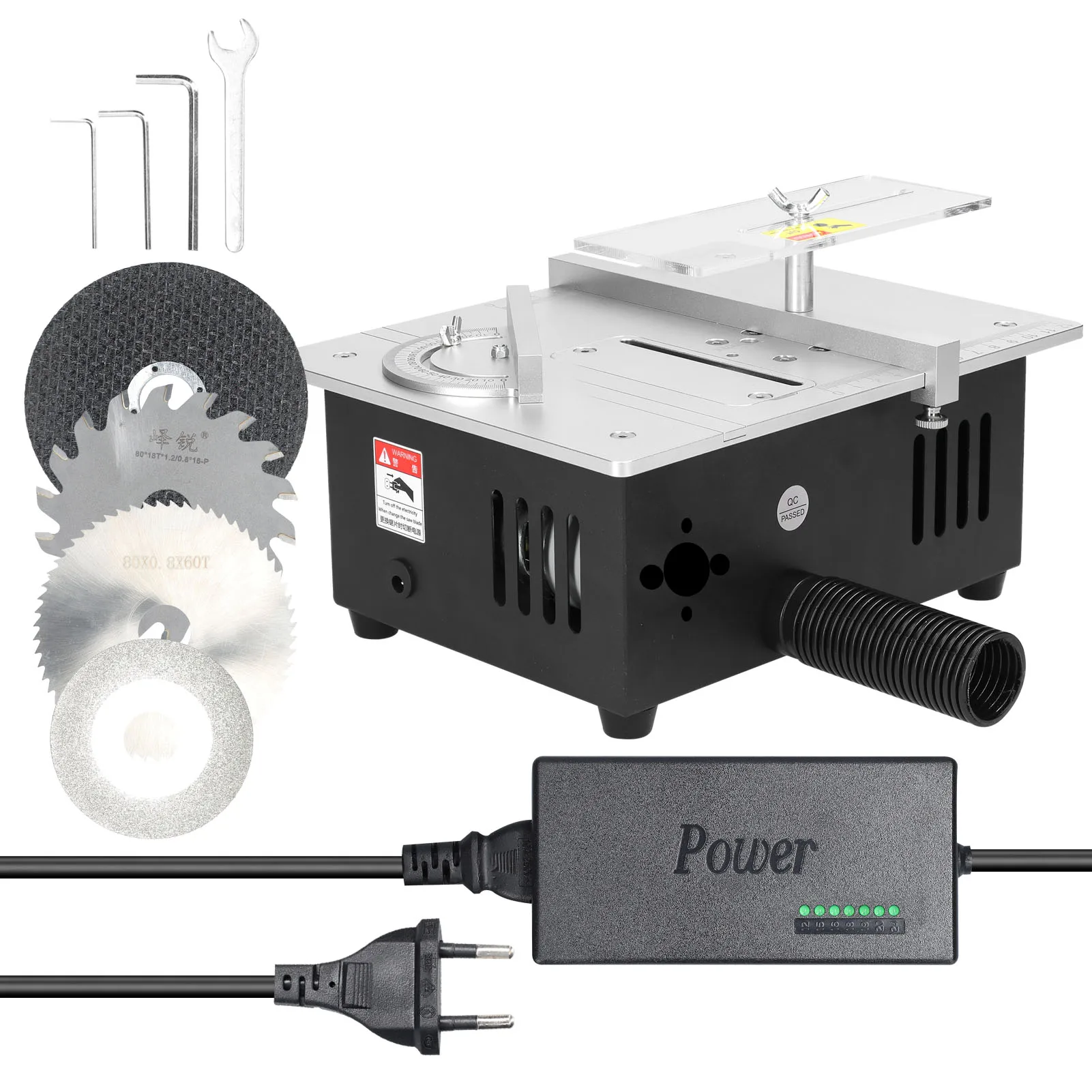 

Электрическая настольная пила, мини-столовая пила, маленький режущий инструмент 22 мм, домашняя пила «сделай сам» с регулируемой высотой