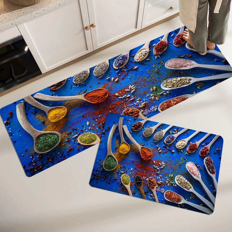 Пряности для кухни ковер нескользящий коврик ног дома гостиной спальни входной