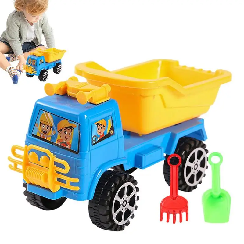 

Dump Trucks Beach Engineering Car Educational Play Toys Party Favors Vehicles Toys For Children Boys Girls Kids