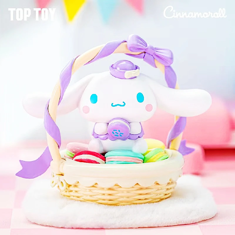 

Sanrio Big-eared Dog Dessert Gift Blind Box Series Mystery Box Caja Ciega Surprise Doll Action Figure Toys Birthday Girl Gifts