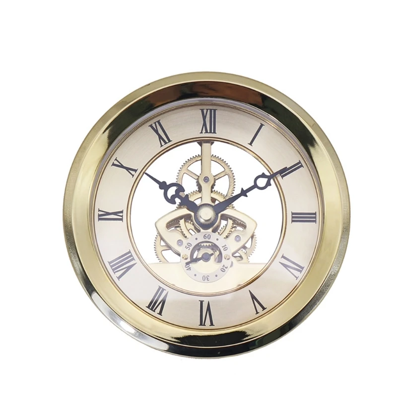 Часы с римскими цифрами, настенные часы, вставка в голову, ремесло для женщин и мужчин, часы ручной работы, сделай сам, запасные части, поставки