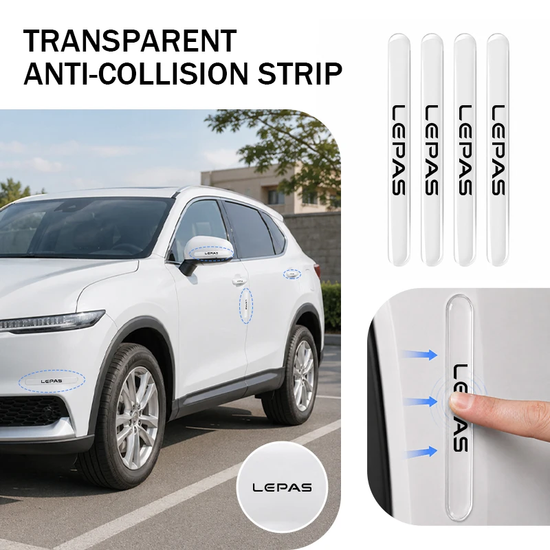 Фото Защитная накладка на дверь автомобиля Chery Lepas, устойчивая к царапинам и истиранию, для моделей L4, L6, L8, Tiggo 3X, Exeed LX, VX, TXL, RX, Sterra. №3